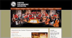 Desktop Screenshot of chesterphilorchestra.co.uk